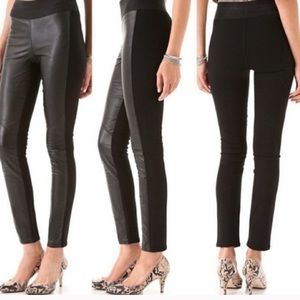 Club Monaco faux leather leggings!
